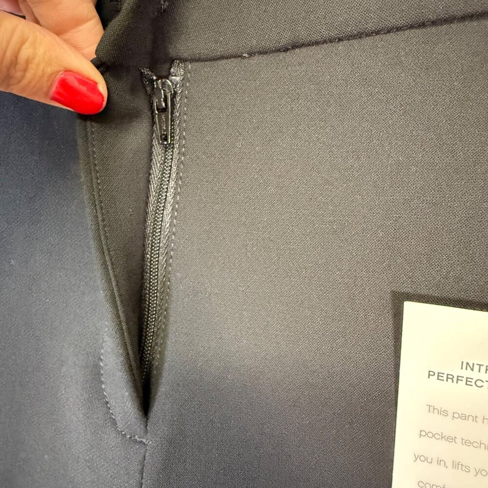 J.Crew Petite High-Rise Cameron Pant In Four-Season Stretch Black 4 Petite 28x25 - Picture 5 of 15